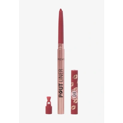 Abbildung von Revolution Beauty, Pout Bomb Plumping Lipliner, Langanhaltend, Formend mit Hyaluronsäure &amp; Vitamin E, Vegan Ohne Tierversuche, Warmer Pfirsich Melba
