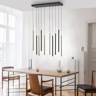 Abbildung von Paul Neuhaus Pendelleuchte »FLUTE«, 10 flammig, Leuchtmittel LED Board fest integriert