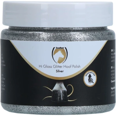 Abbildung von Excellent Huflack Hi Gloss Glitter Silber