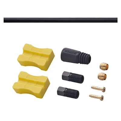 Abbildung von SHIMANO Unisex Erwachsene Scheibenbremsleitung 2090323510 Scheibenbremsleitung, Schwarz, 1000mm