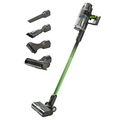 Abbildung von Greenworks GD24SV Kabelloser Staubsauger, hohe Saugleistung, 45 Minuten Laufzeit, Hepa Filter, Tierhaaraufsatz, 3 Leistungsstufen OHNE Akku und Ladegerät, Jahre Garantie