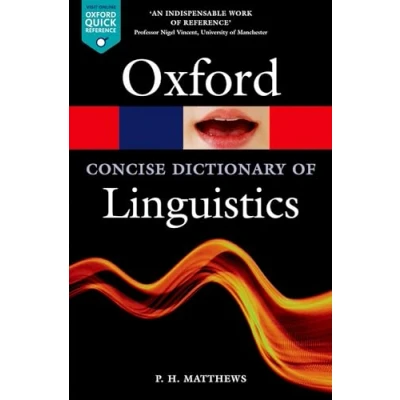 Abbildung von The Concise Oxford Dictionary of Linguistics (Oxford Paperback Reference)
