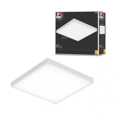 Abbildung von Paulmann 79816 LED Panel Velora eckig incl. 1x13 Watt Deckenlampe Weiß matt Lichtpanel Metall Deckenlicht 3000 K