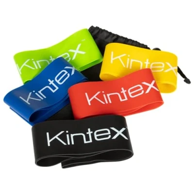 Abbildung von Kintex Mini Loops Set, 5 Stärken, Fitness Loop, Gymnastik Band, Yoga, Pilates, Training, Workout