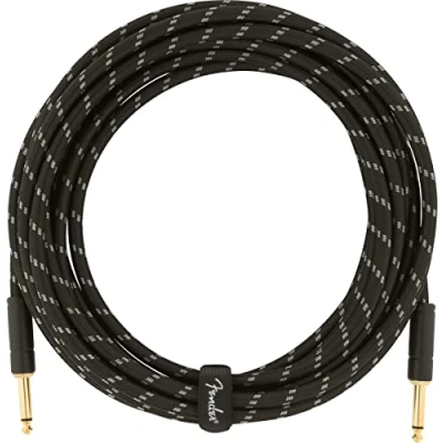 Abbildung von Fender Kabel Deluxe Series, 5,5m black tweed