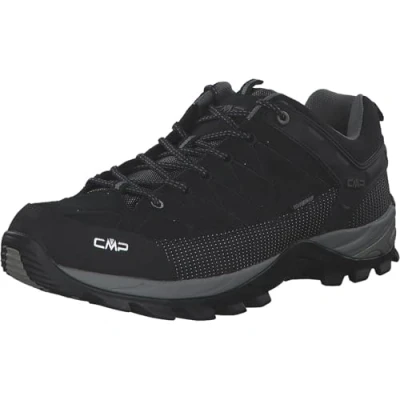 Abbildung von CMP Rigel LOW Trekking Shoes WP Hikingschuh, Herren, Größe: 42, Black/dark grey Schuhe