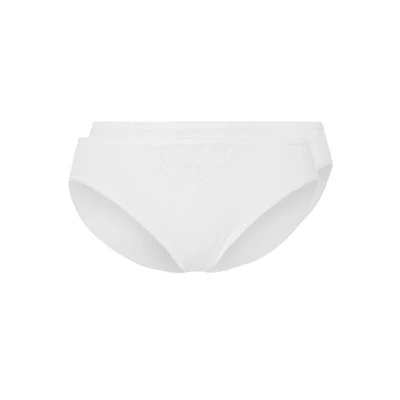 Abbildung von Schiesser Cotton Essentials 2 PACK Slip, Damen, Größe: 36, White