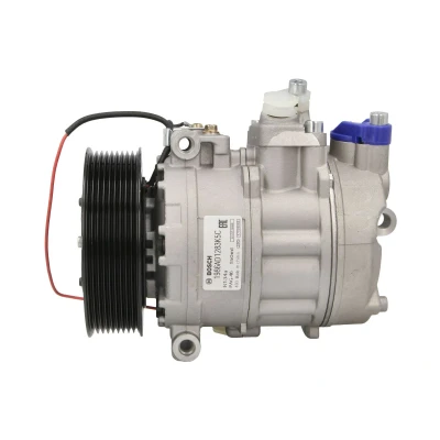 Abbildung von BOSCH 1 986 AD1 283 Kompressor 24V PAG 46 R134a mit Montageanleitung, Dichtring