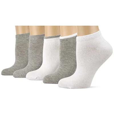 Abbildung von Nur Die 5er Pack Sneaker Socken Classic aus atmungsaktiver Baumwolle bequemer rutschfester Bund Damen