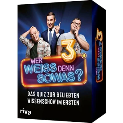 Abbildung von Wer weiß denn sowas? 3 Das Quiz zur beliebten Wissensshow im Ersten: Trainiere dein Allgemeinwissen mit neuen Fragen aus der Show. perfekte Geschenk für alle Fans (WWDS Quiz, Band 3)