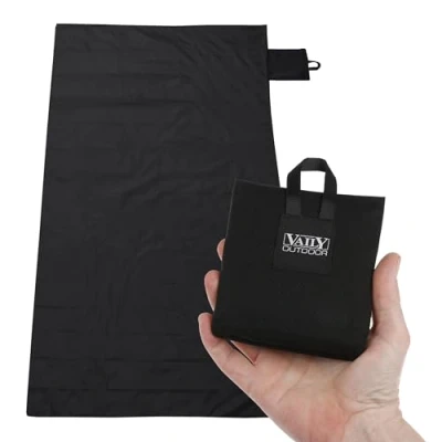 Abbildung von Vaily Mini Picknickdecke Stranddecke Ultradünne Outdoor Decke, ideal für Picknick, Camping und Wandern 80 x 140 cm