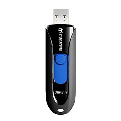 Abbildung von Transcend 256GB JetFlash 790 USB 3.1 Gen 1 Stick TS256GJF790K, Schwarz, Blau