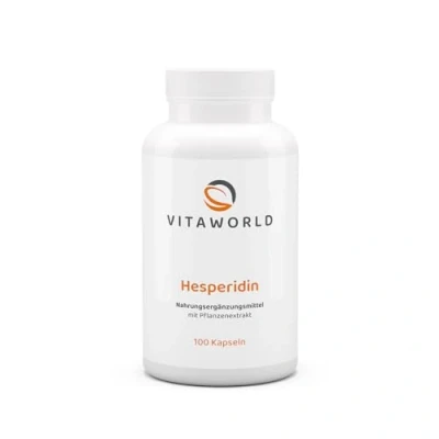 Abbildung von Vita World Hesperidin 100 Kapseln Vegan % Natürliches Apotheke Herstellung
