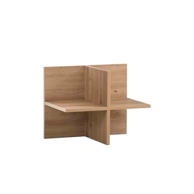 Abbildung von Schildmeyer Inneneinteilung »Hank, MADE IN GERMANY, Breite 47 cm«, Fühlbare Holzstruktur, kombinierbar mit offenen Regalfächern