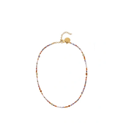 Abbildung von Singularu Crystal Summer Halskette, Damen, Größe: One Size, Gold