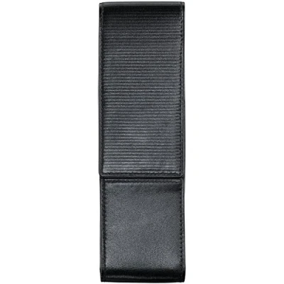 Abbildung von LAMY A 302 Lederwaren Hochwertiges Nappaleder Etui 859 in der Farbe Schwarz Für zwei Schreibgeräte