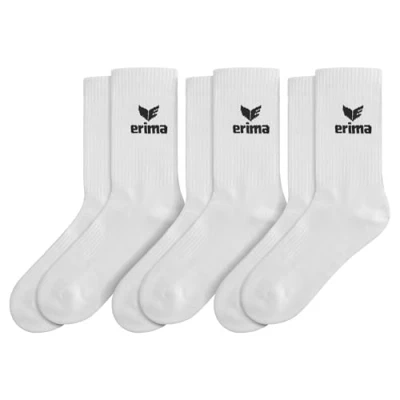 Abbildung von Erima Unisex Sport Socks 3pack (2182505), new white, 39 42