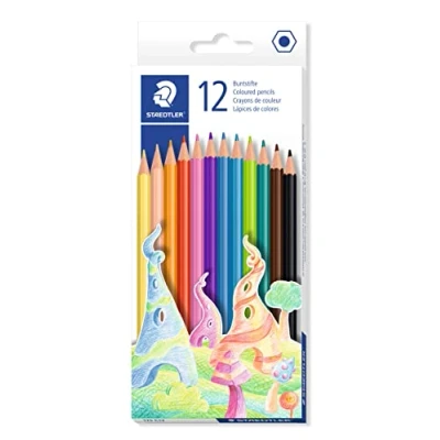 Abbildung von STAEDTLER holzfreie Buntstifte ,12 Stück