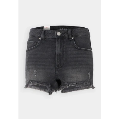 Abbildung von Roxy NEW Swell Short Regular Jeans Shorts, Damen, Größe: 29, Anthracite