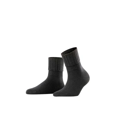 Abbildung von Falke Striggings RIB BOOT SOCK WARM Socken, Damen, Größe: 39 42, Black