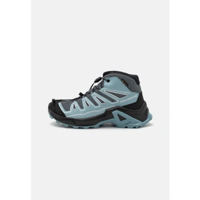 Abbildung von Salomon X Ultra MID GTX Unisex Hikingschuh für Kinder, Größe: 37, Turbulence/black/tourmaline Textil/synthetik