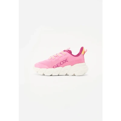 Abbildung von Geox Flexyper FAST GIRL Sneaker low für Kinder, Größe: 29, Pink/yellow Schuhe