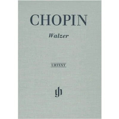 Abbildung von Walzer; Leinenausgabe: Instrumentation: Piano solo (G. Henle Urtext Ausgabe)