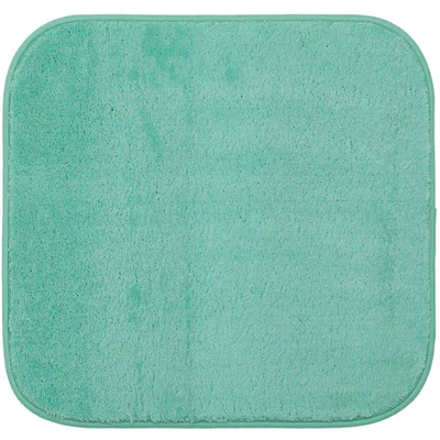 Abbildung von Gözze Premium Rutschfester Badteppich, RIO, 100% Microfaser, 50 x 45 cm Mint