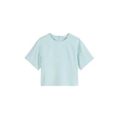 Abbildung von Marc O&#039;Polo Denim Relaxed Bluse, Damen, Größe: XXL, Blue fog