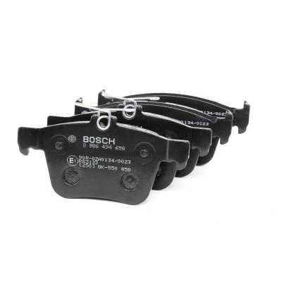 Abbildung von BOSCH 0 986 494 658 Bremsbelagsatz Low Metallic VOLKSWAGEN: Passat B8 Saloon, Touran II, Arteon, SEAT: Tarraco, Ateca, SKODA: Superb III Estate