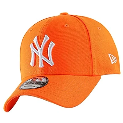 Abbildung von New Era York Yankees MLB Cap Verstellbar 9forty Basecap Kappe Neon Orange One Size