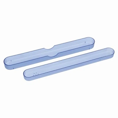 Abbildung von PARSA Beauty Zahnbürsten Etui Transport und Aufbewahrungsbox für aus Kunststoff, blau