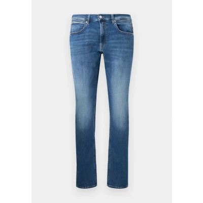 Abbildung von Replay Grover Pants Jeans Slim Fit, Herren, Größe: 30x34, Medium blue