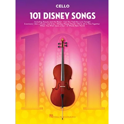 Abbildung von 101 Disney Songs For Cello : Noten, Sammelband für