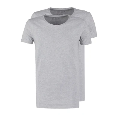 Abbildung von Petrol Industries 2 PACK Tshirt basic, Herren, Größe: XL, Grey