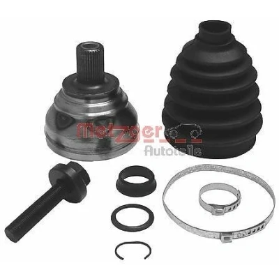 Abbildung von METZGER 7110124 Gelenksatz radseitig VOLKSWAGEN: Golf 5, CC, Passat B7 Variant, AUDI: A3 Sportback, Hatchback, Q3, SKODA: Octavia 2 Combi