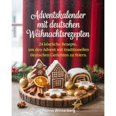 Abbildung von ADVENTSKALENDER mit deutschen WEIHNACHTSREZEPTEN: 24 Rezepte, um den Advent traditionellen Gerichten zu feiern. Süße Leckereien und Aromen, die Magie von Weihnachten