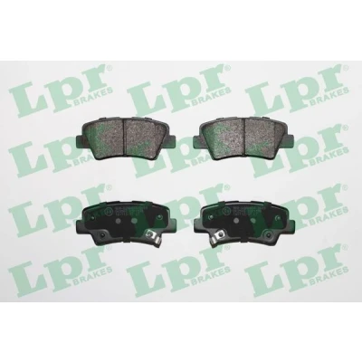 Abbildung von LPR 05P1558 Bremsbelagsatz KIA: Soul I, HYUNDAI: Sonata V, SSANGYONG: Korando III Off Road