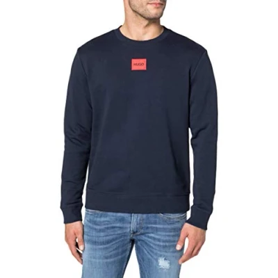 Abbildung von HUGO Diragol Sweatshirt, Herren, Größe: Small, Dark blue
