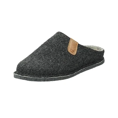 Abbildung von Rohde Damen, Frauen, Hausschuhe,Wechselfußbett,bequem Schuhe,Komfortschuhe,Gummi Laufsohle,ANTHRAZIT,39 EU / 6 UK