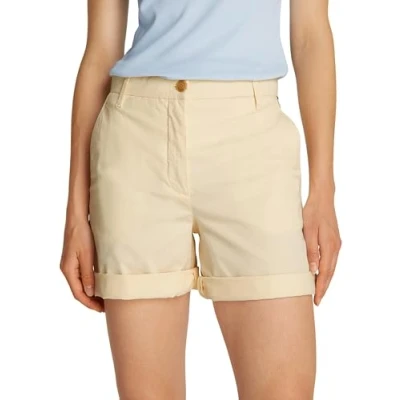 Abbildung von Tommy Hilfiger Short Shorts, Damen, Größe: 40, Ivory petal