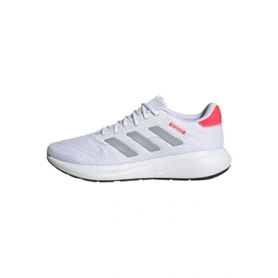 Abbildung von adidas Unisex Response Runner Shoes Laufschuhe, FTWR White/Halo Silver/Lucid red, 46 EU
