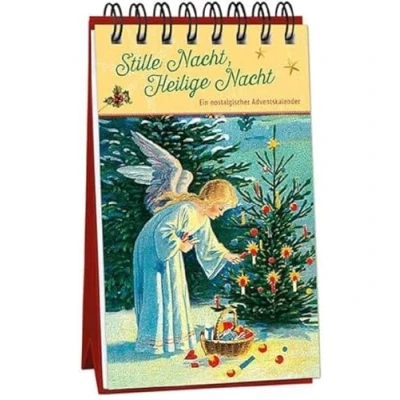 Abbildung von Stille Nacht, Heilige Nacht: Ein nostalgischer Adventskalender (Adventskalender für Erwachsene: Nostalgie Aufstell Buch)