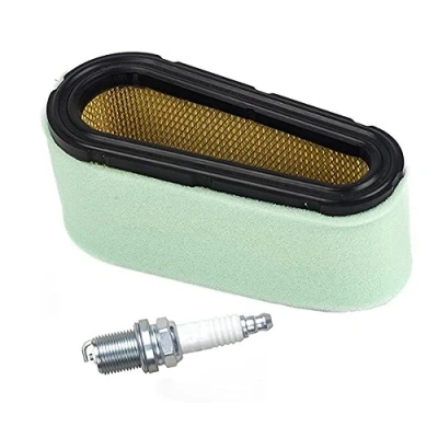 Abbildung von Carkio 496894 Air Filter with Pre Compatible Briggs &amp; Stratton 12.5 17 HP Single Cylinder Engines 496894S 493909 5053H 272403S 272403