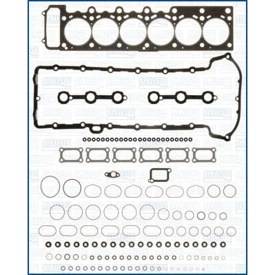 Abbildung von AJUSA 52141800 Dichtungssatz, Zylinderkopf mit Zylinderkopfdichtung, Ventilschaftabdichtung FIBERMAX BMW: 3 Saloon, Convertible