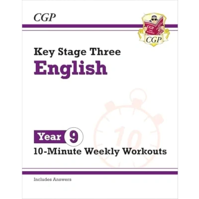 Abbildung von KS3 Year 9 English 10 Minute Weekly Workouts (CGP Tests)