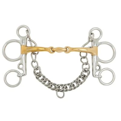 Abbildung von BR Pelham Soft Contact Gebogen Gebrochen 14/102mm 12,5cm
