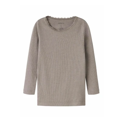 Abbildung von Name it Nmfkab Langarmshirt für Kinder, Größe: 86, Satellite