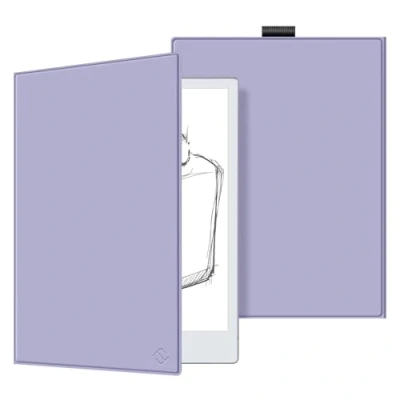 Abbildung von Fintie Hülle für Remarkable 2 Digital Paper Tablet 10.3 Zoll 2020, Hochwertiges PU Material Leichtes Buch Folio Cover mit Stifthalter, Nicht fit 1, Violett