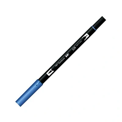 Abbildung von Tombow ABT 528 Fasermaler Dual Brush Pen mit zwei Spitzen, navy blue